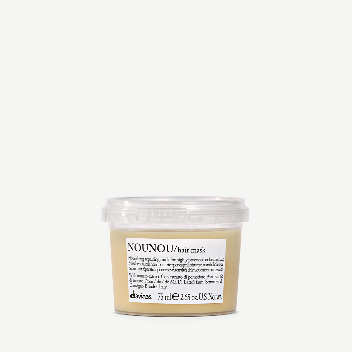 Essential Haircare NOUNOU travel интенсивная восстанавливающая маска , объем 75 мл, NOUNOU travel интенсивная восстанавливающая маска
Essential Haircare NOUNOU travel интенсивная восстанавливающая маска , объем 75 мл, NOUNOU travel интенсивная восстанавливающая маска