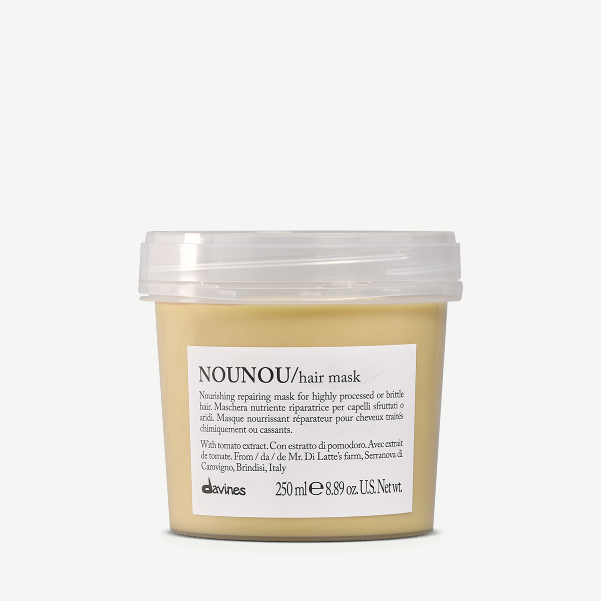 Essential Haircare NOUNOU Hair Mask - Интенсивная восстанавливающая маска , объем 250 мл, NOUNOU Hair Mask - Интенсивная восстанавливающая маска
Essential Haircare NOUNOU Hair Mask - Интенсивная восстанавливающая маска , объем 250 мл, NOUNOU Hair Mask - Интенсивная восстанавливающая маска
