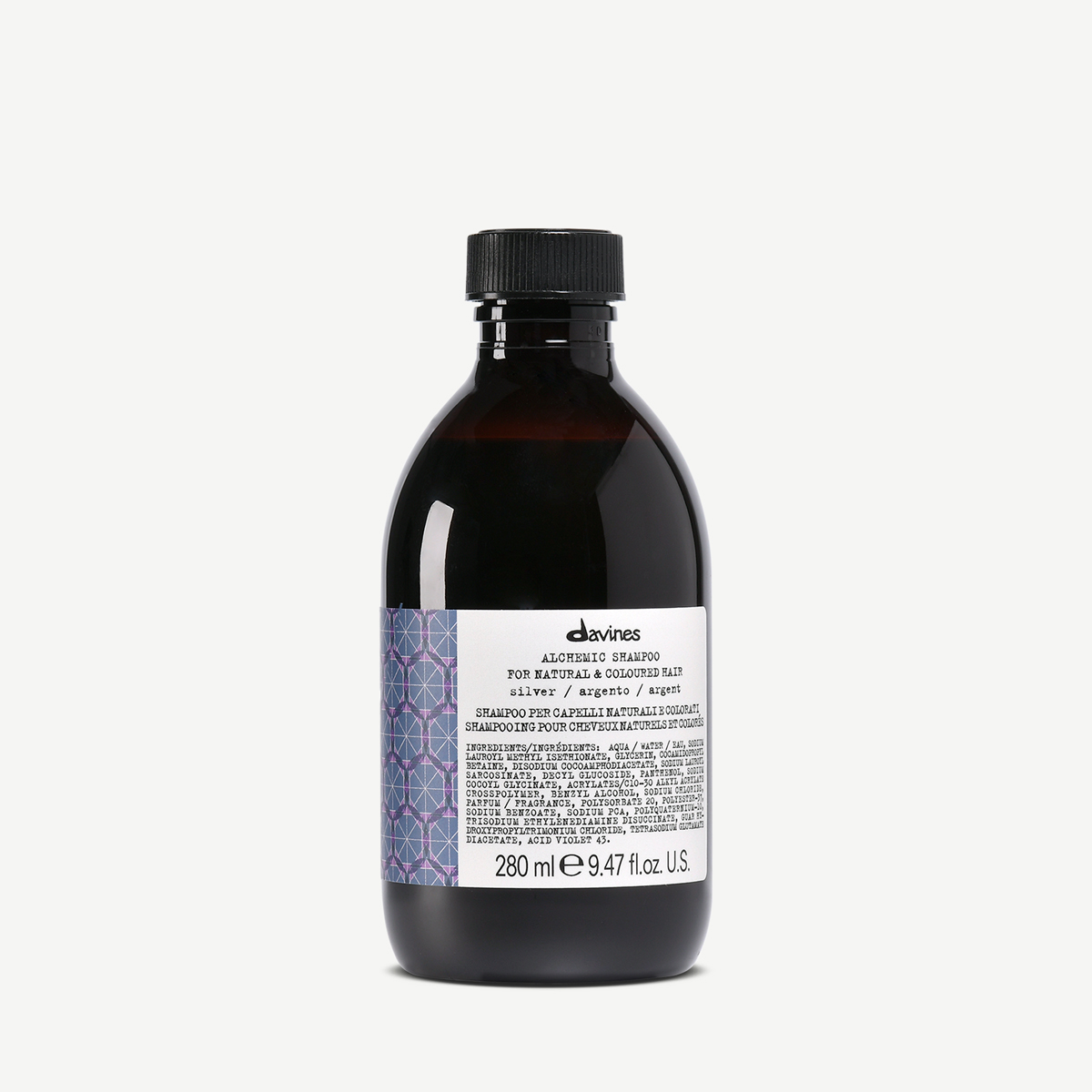 

Alchemic Shampoo "silver" - Оттеночный шампунь "серебро" , объем 280 мл, Shampoo "silver" - Оттеночный шампунь "серебро"