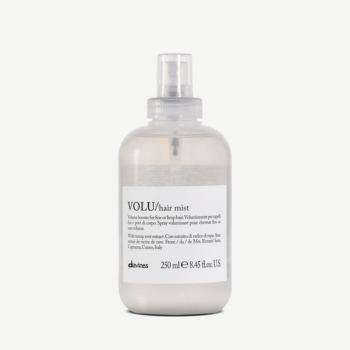 

Essential Haircare VOLU Hair Mist - Несмываемый спрей для объема , объем 250 мл, VOLU Hair Mist - Несмываемый спрей для объема