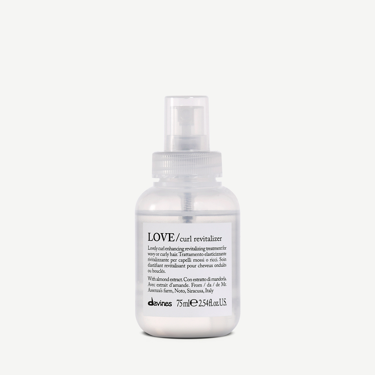 

Essential Haircare LOVE travel ревиталайзер для усиления завитка , объем 75 мл, LOVE travel ревиталайзер для усиления завитка