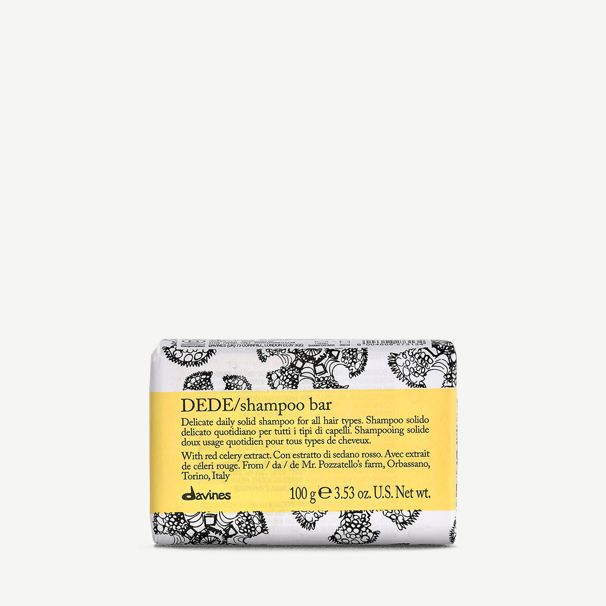

Essential Haircare Твёрдый шампунь DEDE для деликатного очищения волос, Твёрдый шампунь DEDE для деликатного очищения волос