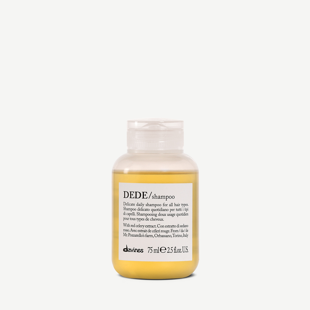 

Essential Haircare DEDE Shampoo - Шампунь для деликатного очищения волос , объем 75 мл, DEDE Shampoo - Шампунь для деликатного очищения волос