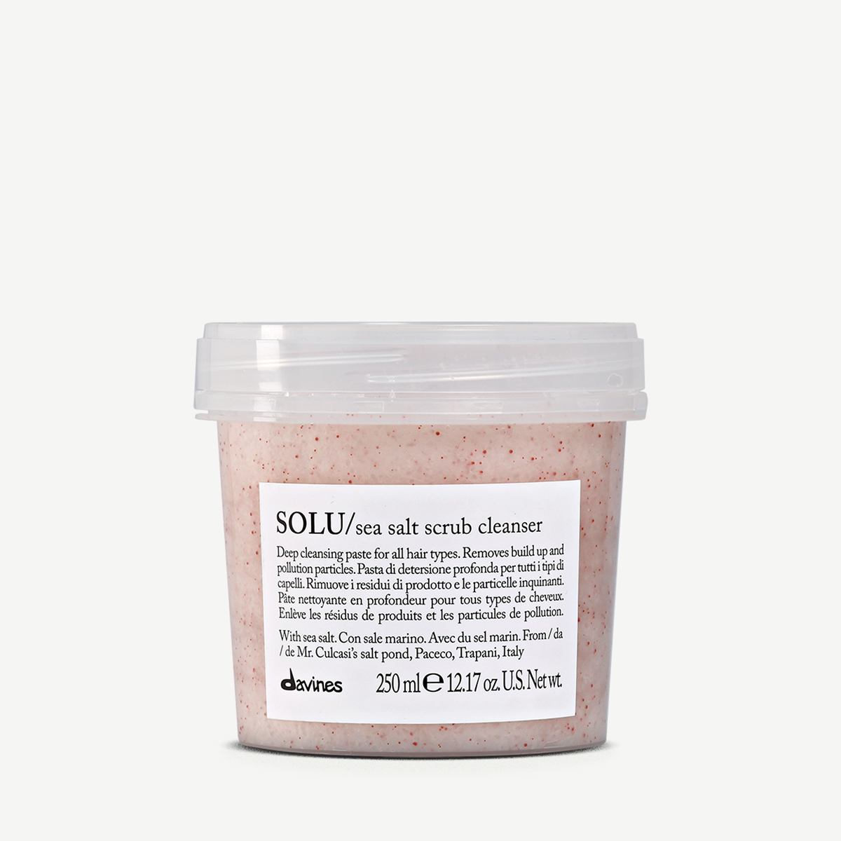 

Essential Haircare SOLU Sea Salt Scrub Cleanser - Скраб с морской солью , объем 250 мл, SOLU Sea Salt Scrub Cleanser - Скраб с морской солью