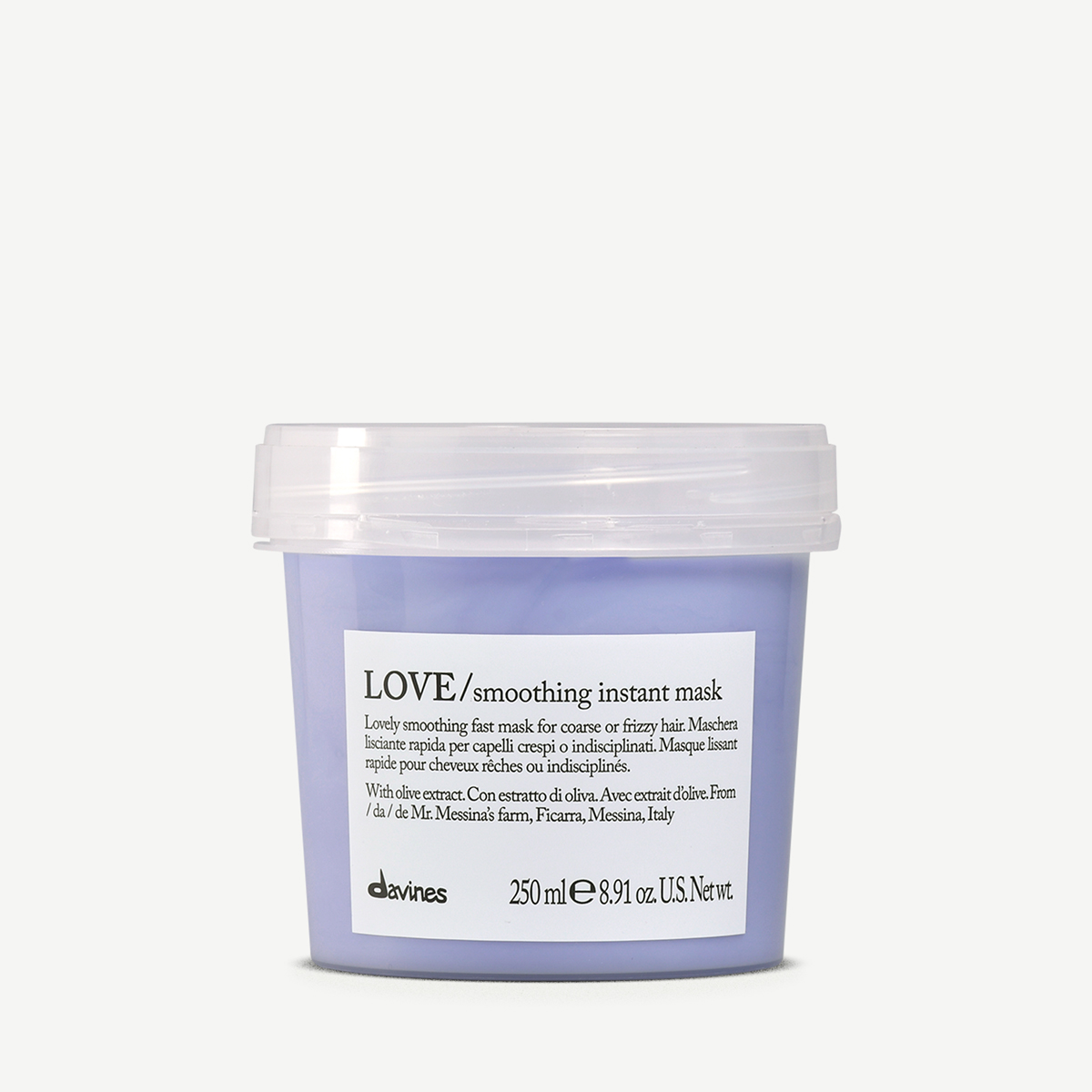 

Essential Haircare LOVE мгновенно разглаживающая маска для волос , объем 250 мл, LOVE мгновенно разглаживающая маска для волос