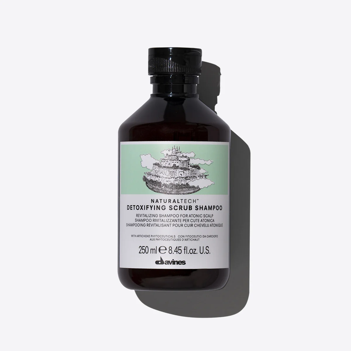 NaturalTech Detoxifying Scrub Shampoo - Детоксицирующий шампунь-скраб , объем 250 мл