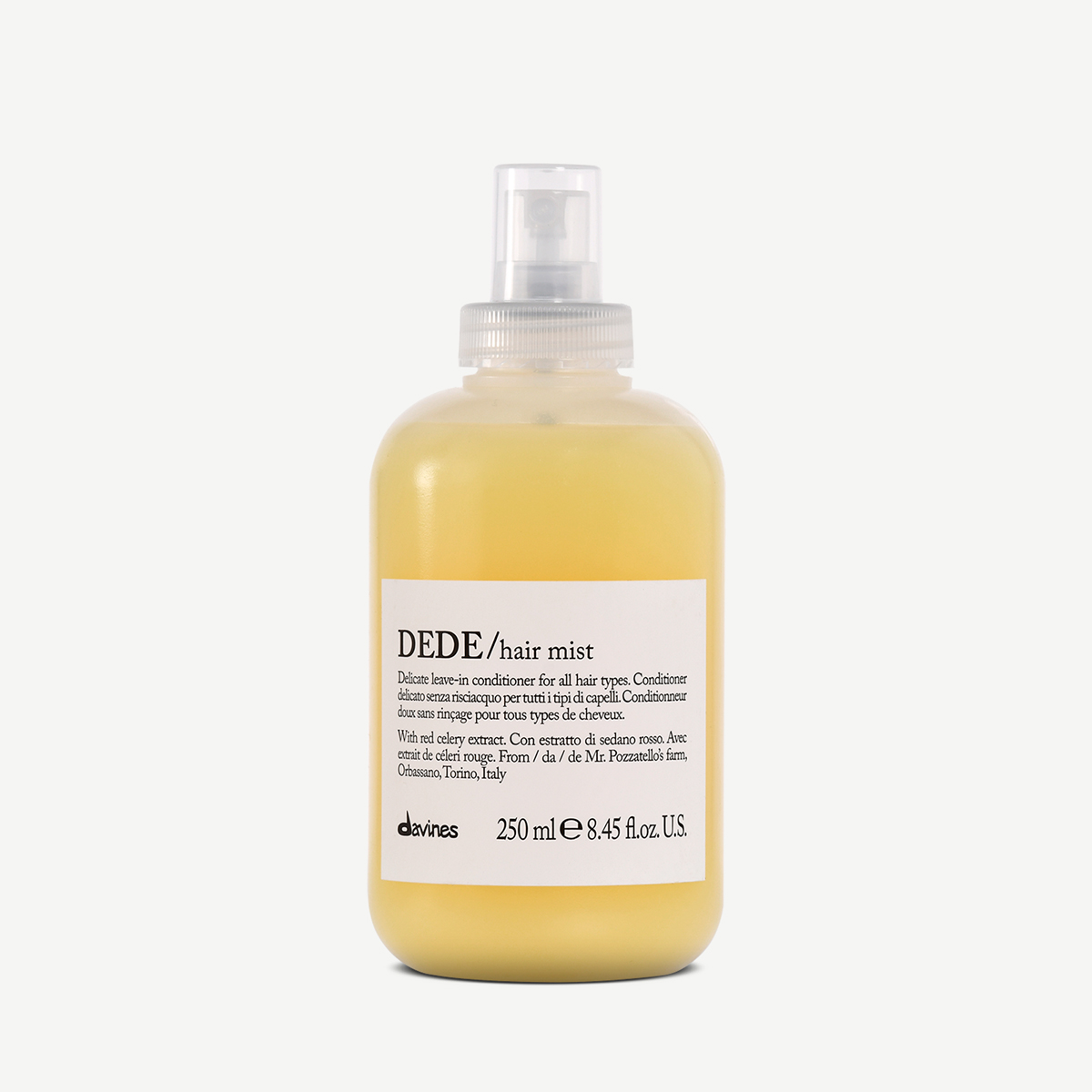

Essential Haircare DEDE Hair Mist - Деликатный несмываемый кондиционер-спрей , объем 250 мл, DEDE Hair Mist - Деликатный несмываемый кондиционер-спрей